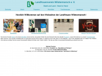 landfrauen-wilstermarsch.de Webseite Vorschau