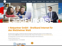 landfunkdsl.de Webseite Vorschau