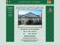 landfuxx-toeging.de Webseite Vorschau