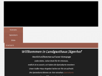 landgasthaus-jaegerhof.de Webseite Vorschau