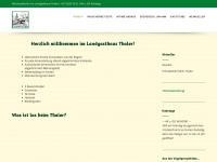 landgasthausthaler.at Webseite Vorschau