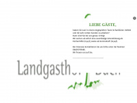 landgasthof-buch.de Webseite Vorschau