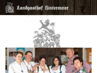 landgasthof-hintermeier.de Webseite Vorschau