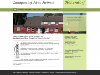 landgasthof-neueheimat-hohendorf.de Webseite Vorschau