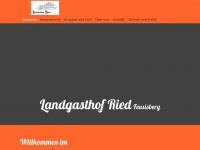 landgasthofried.ch Webseite Vorschau