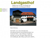 landgasthofschlott.de Webseite Vorschau
