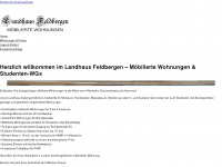 landhaus-feldbergen.de Webseite Vorschau