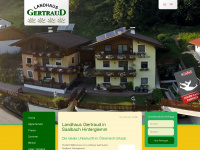 landhaus-gertraud.at Webseite Vorschau