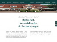 landhaus-hammerich.de Webseite Vorschau