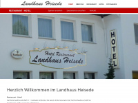 landhaus-heisede.de Webseite Vorschau