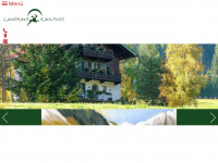 landhaus-kaulfuss.at Webseite Vorschau