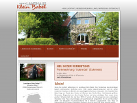 landhaus-kleinbabel.de Webseite Vorschau