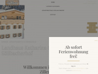 landhaus-katharina.at Webseite Vorschau