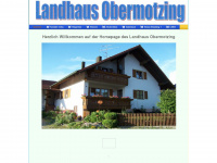 landhaus-obermotzing.de Webseite Vorschau