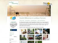 landhaus-pannonia.at Webseite Vorschau