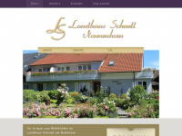 landhaus-schnell.de Webseite Vorschau
