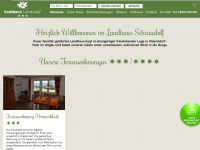 landhaus-schraudolf.de Webseite Vorschau