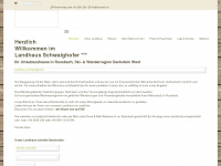 landhaus-schwaighofer.at Webseite Vorschau