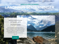 landhaus-schwaninger.at Webseite Vorschau