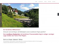 landhaus-seebacher.at Webseite Vorschau