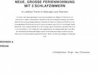 landhaus-thurner.at Webseite Vorschau