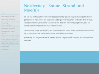urlaubsresidenz-norderney.com Webseite Vorschau