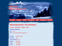 skiclub-olbernhau.de Webseite Vorschau