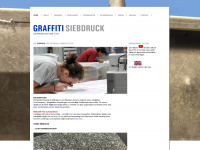 graffiti-siebdruck.de Webseite Vorschau