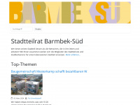barmbek-sued.de Webseite Vorschau