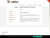 lantec-berlin.de Webseite Vorschau
