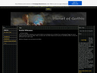planetofgothic.de.tl Webseite Vorschau
