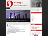 solakogluinsaat.com Webseite Vorschau