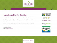 landhausdorfer.at Webseite Vorschau