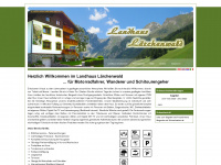 landhauslaerchenwald.at Webseite Vorschau