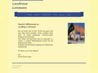 landhauslohmann.de Webseite Vorschau