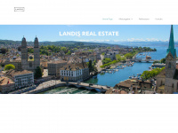 landis.ch Webseite Vorschau
