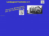 landjugendheim-fronhofen.de Webseite Vorschau