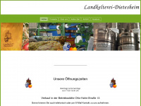 landkelterei-dietesheim.de Webseite Vorschau