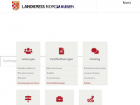 landkreis-nordhausen.de Webseite Vorschau