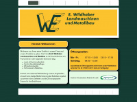 landmaschinen-we.ch Webseite Vorschau