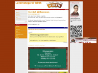 landmetzgerei-wirth.de Webseite Vorschau