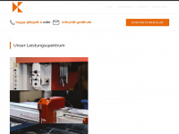 landowski-dichtungstechnik.de Webseite Vorschau
