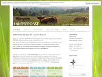 landsprosse.de Webseite Vorschau