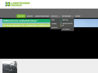 landtechnik-gruener.de Webseite Vorschau