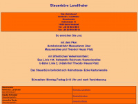 landthaler.de Webseite Vorschau