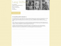 lang-stiftung.ch Webseite Vorschau