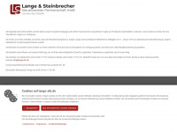 lange-stb.de Webseite Vorschau