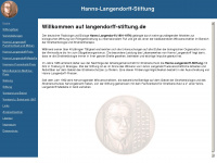 langendorff-stiftung.de Webseite Vorschau