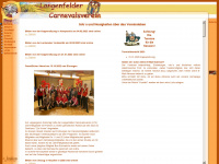 langenfelder-carnevalsverein.de Webseite Vorschau