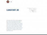 langfurt.de Webseite Vorschau